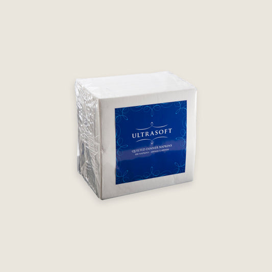 Ultrasoft Quilted Napkin White