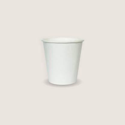 80mm White Paper Cups