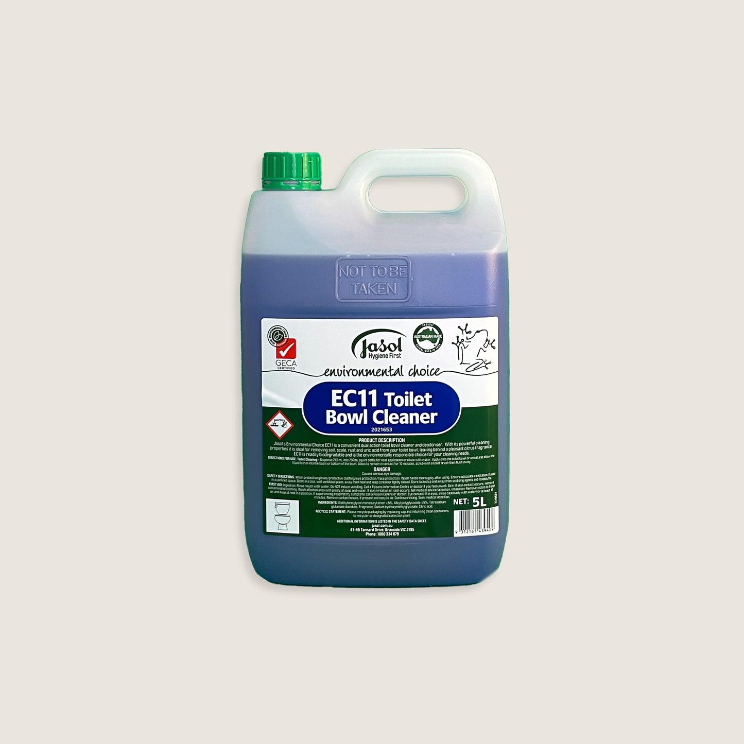 Jasol EC11 Toilet Bowl Cleaner 5 Litres