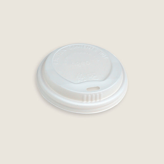 80mm White Coffee Cup Lids