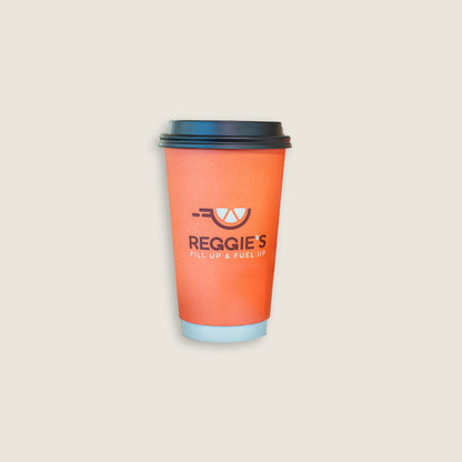 Reggie's Coffee Cup and Lids